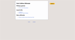Desktop Screenshot of fcultimate.net